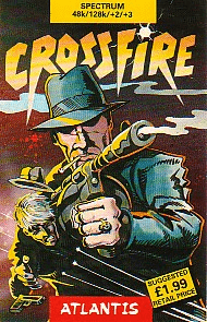 Crossfire box art for ZX Spectrum